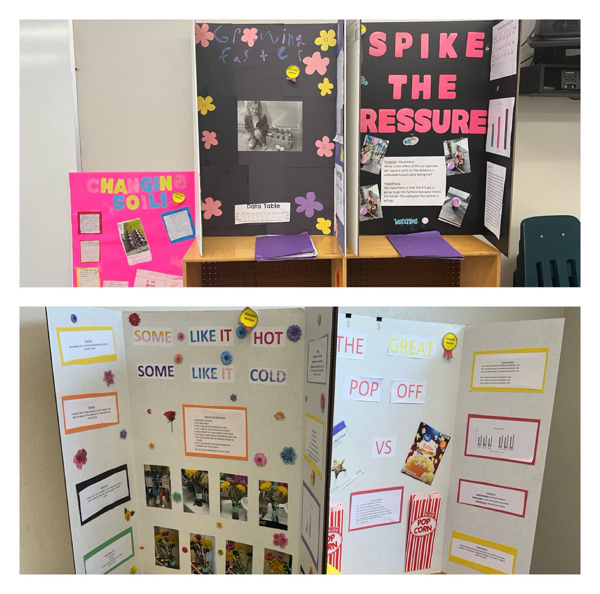 3rd, 4th, and 5th grade scientists created these amazing presentations of their STEM projects, and proudly displayed them for other Hawks to enjoy. Way to go Valrico Scientists!