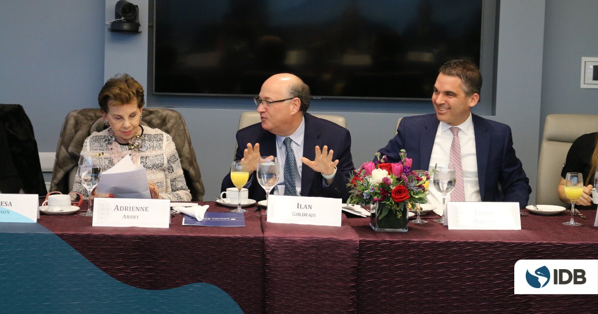 Pres. Goldfajn participated in a great exchange of ideas today at @AtlanticCounc...