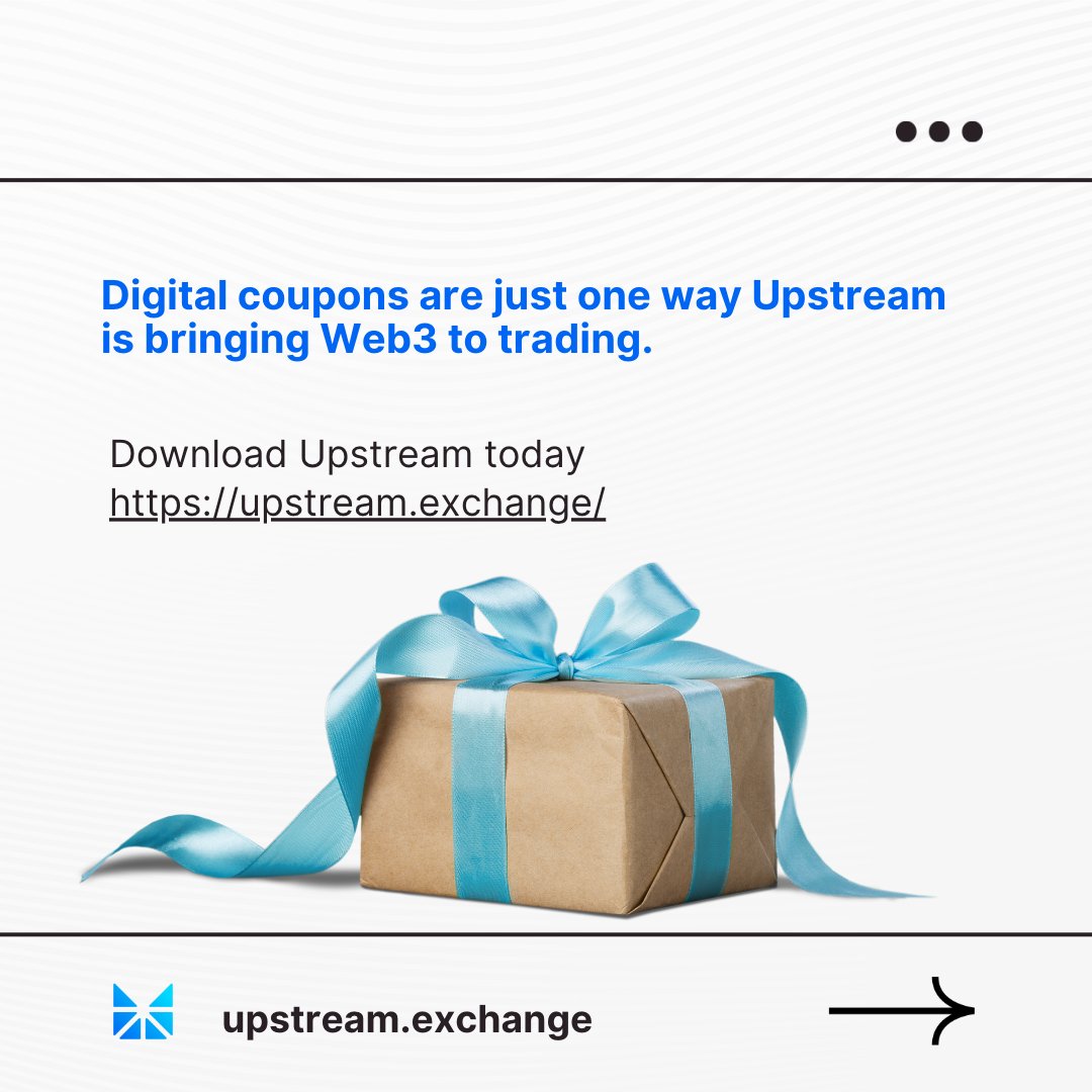 Upstream on Twitter "The first digital coupon to go live on Upstream