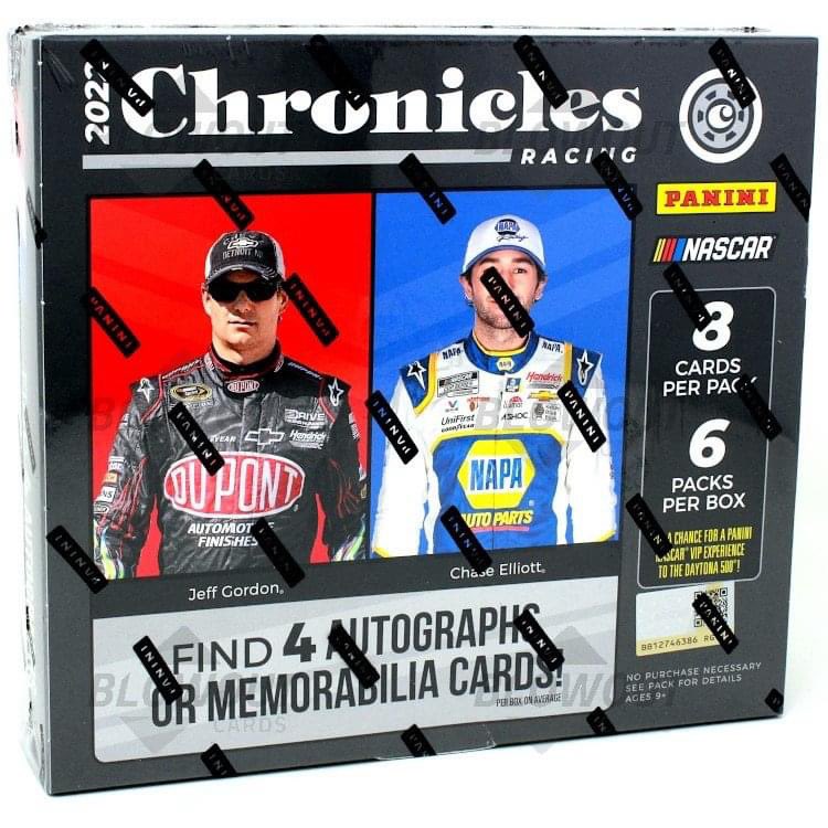 RipItCardBreaks's tweet image. BREAK REMINDER...
Tonight at 7:00PM est, we will post a 2022 Chronicles 4-Box PYD Group Break in the Facebook Group. Link in Bio #ripitracingbreaks #cardbreaks #groupbreak #sportscardbreaks #nascar #paninichronicles