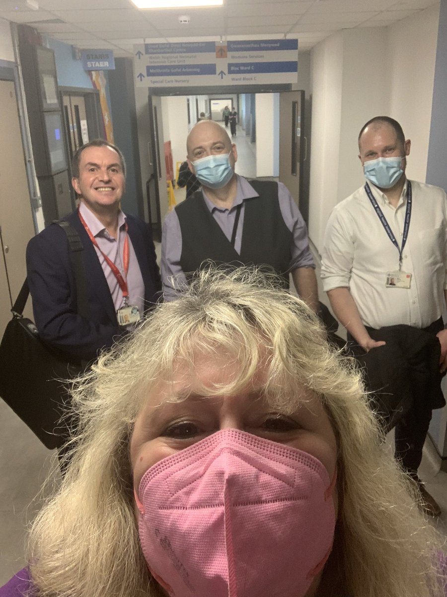AngelaCAVUHB's tweet photo. Great day with @herefordigital CDIO (Health &amp; Social Care) NHS Wales talking #digidol with clinical and team colleagues @CaV_Digital @DavidTh03706620 @mwardle @dbharries @mark_cahalane @reesiejames @markraper_1 Nick @EAMD_CAV @CliveMorgan16 @leitchan @Paul_Bowen_ https://t.co/vun9eJjnbj