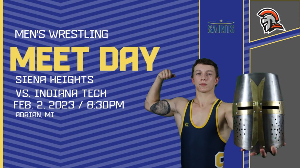 shusaints's tweet image. SHU MEN'S WRESTLING vs INDIANA TECH, 830 pm TONIGHT (or sooner)

Doubleheader wrestling action!