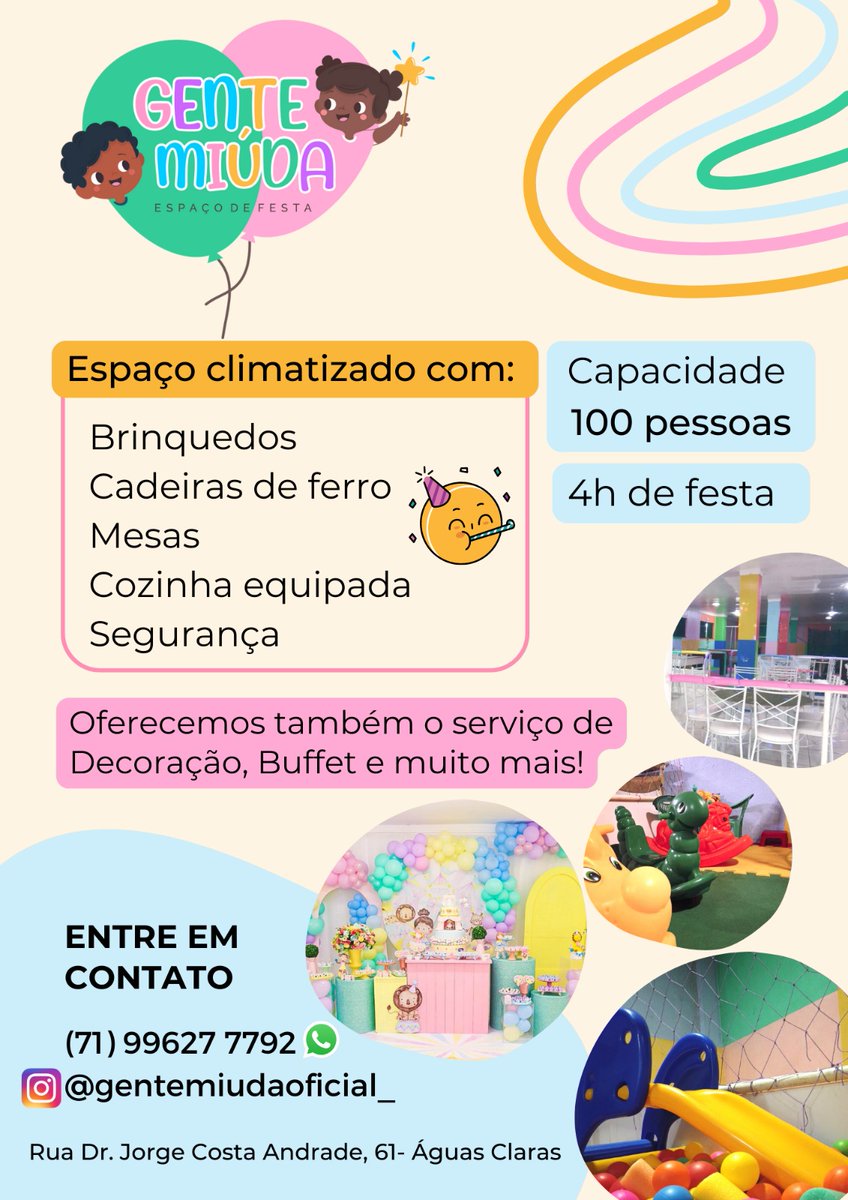 ChicoIguape's tweet photo. Estamos prontos para realizar sua festa.
Faço seu orçamento.
@D_RMS @eladizendo @arizinhasouza @soulblackbahia https://t.co/mEvowS2Vuq