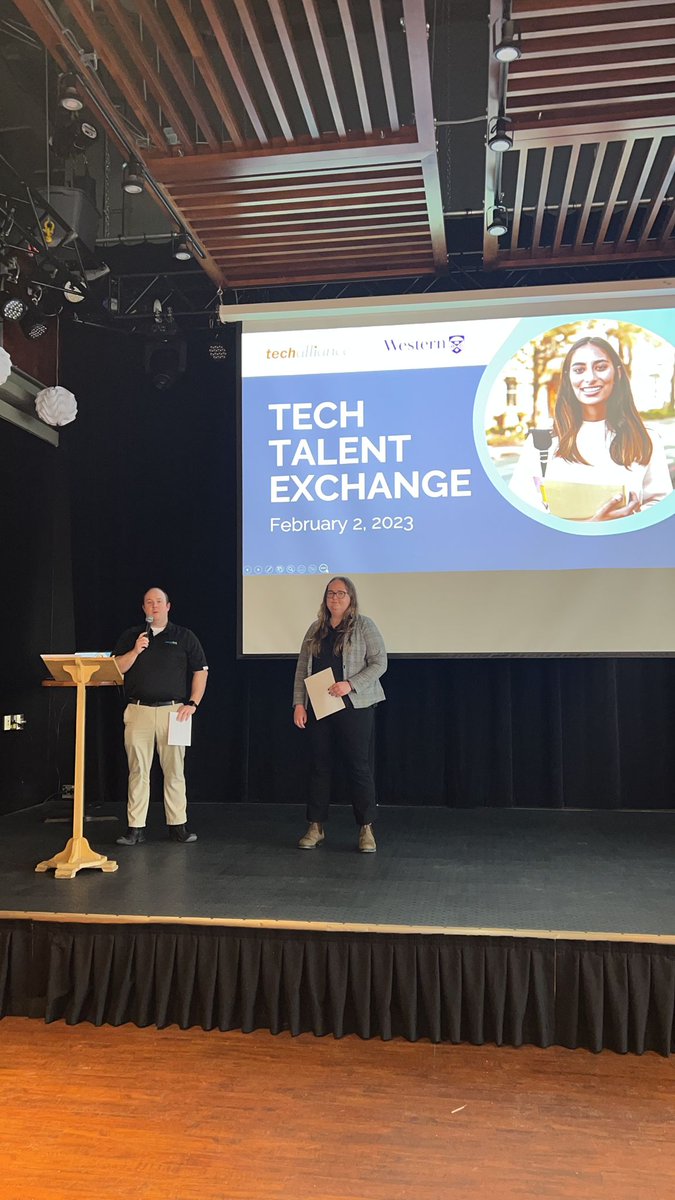 TechAlliance's tweet image. We are at Tech Talent Exchange at @WesternU. All students looking for a career in one of the fastest-growing technology-driven markets, visit us at the Wave (UCC Second floor) and get ready for the best networking opportunities.

#LdnOnt #LdnTech #TTXwestern #Mustangs
