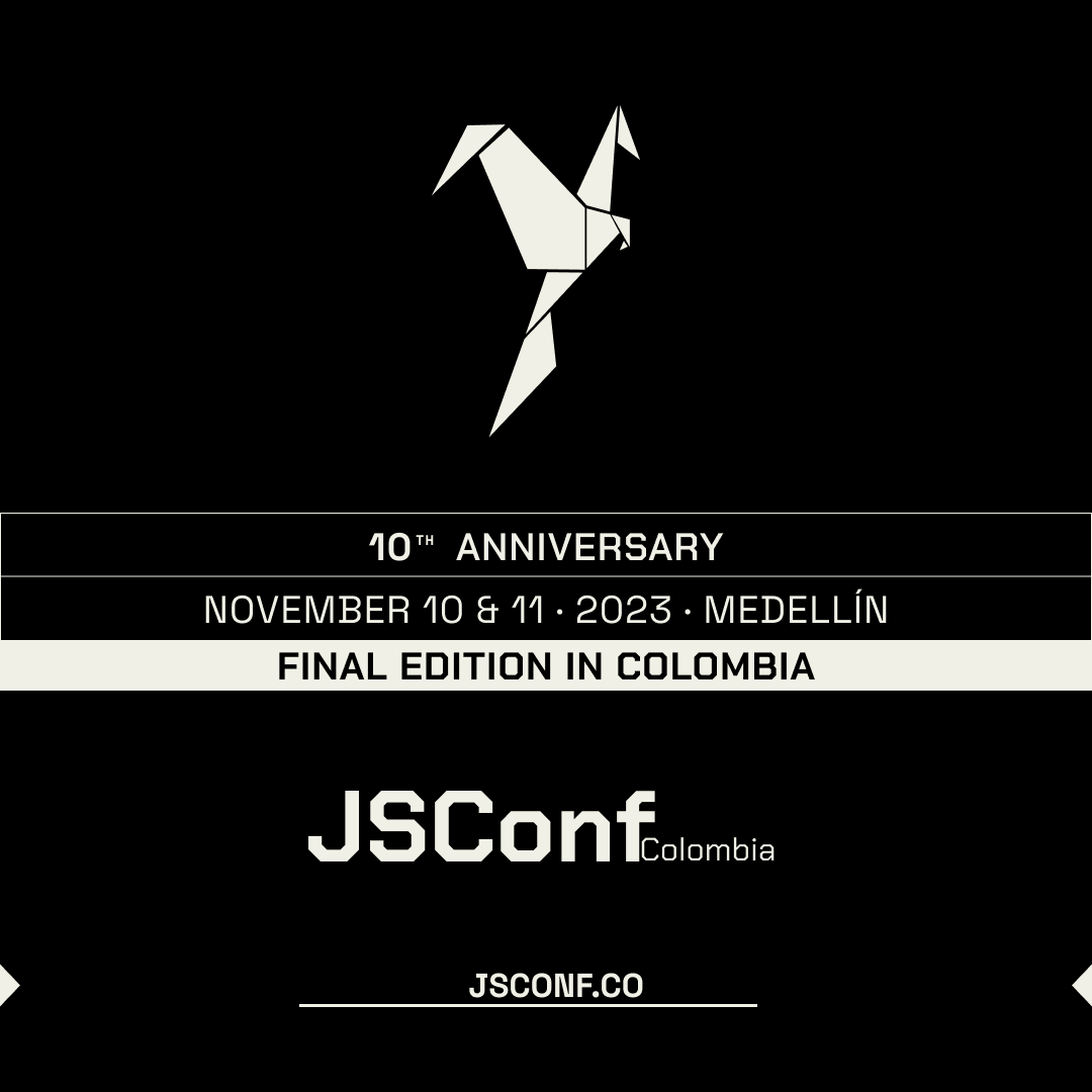 JSConf Colombia tweet media