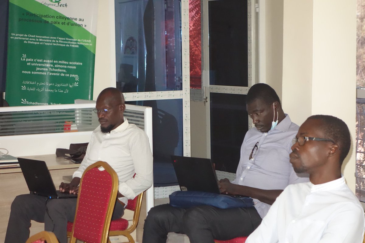 ChadInnov's tweet photo. We just wrapped up a fantastic training session on @kobotoolbox. A big shoutout to all who joined us to learn how to simplify #datacollection &amp; analysis in the field. Remember to keep putting your new skills into practice! #mobileforms #fielddata #training #Tchad @SennenHounton https://t.co/lX21abJvWf