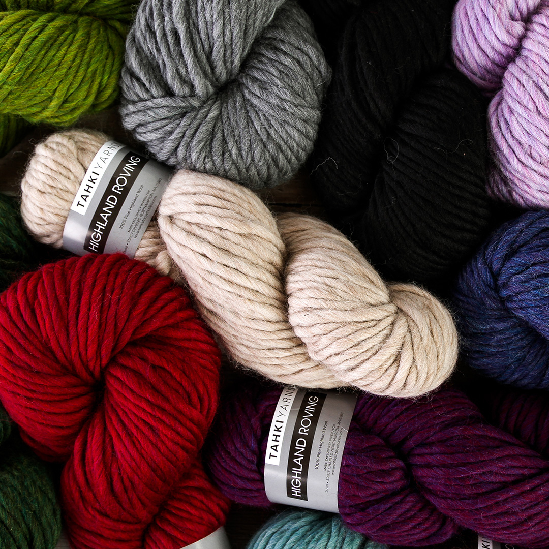 There's a real chill in the air. It's the perfect time to grab a super bulky #wool like Tahki Yarns Highland Roving and create something cute and cozy. #knit #crochet
Find the #yarn here -> bit.ly/HighlandRoving