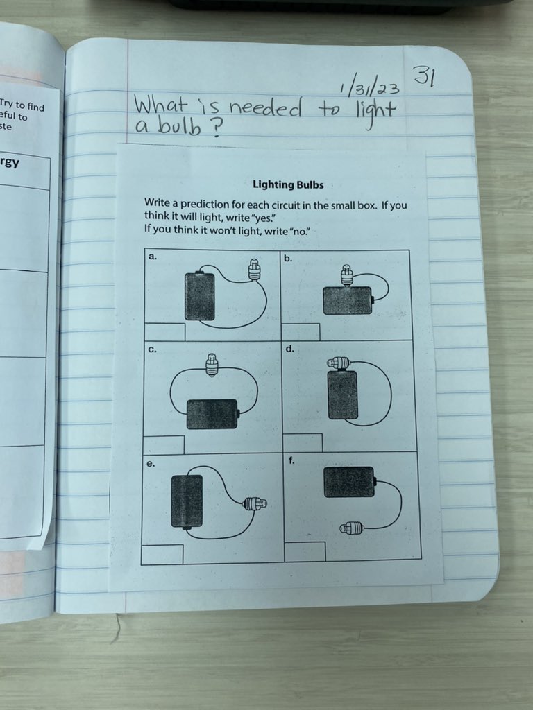 Portersposse's tweet photo. Experimenting with current electricity was so fun! #porterspossee @OldHundredES https://t.co/buyrti5dbF