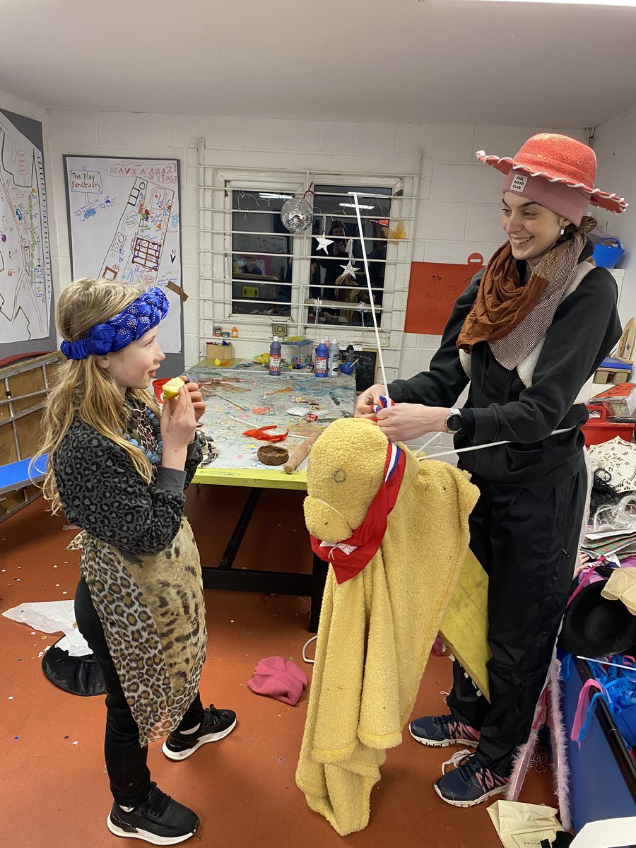 Play_Glos's tweet photo. Our creative players also loved styling themselves and the Play Rangers in some epic outfits! 🤠
@TNLComFund #TimeToBe #ChildLedPlay #PlayWorkWorks #CreativePlay #Play2Nurture https://t.co/YT7JIJIUiI