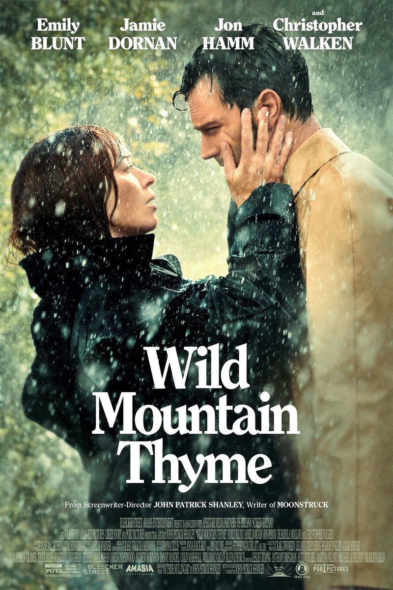Jumpers6823's tweet image. #HowDidThisGetMade Wild Mountain Thyme this was bad and boring. Great cast tons of potential just not good. #MovieReview #Movies #WildMountainThyme #Ireland #Farm #Love #EmilyBlunt #JamieDornan #JonHamm #ChristopherWalken #Hulu #HDTGM