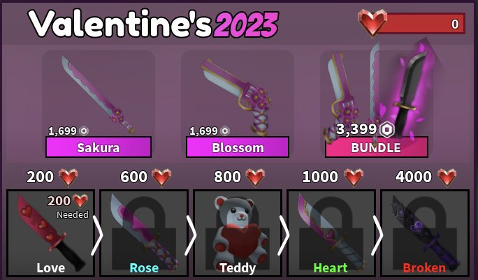 2023 How much is peppermint worth in mm2 Valentines color, 