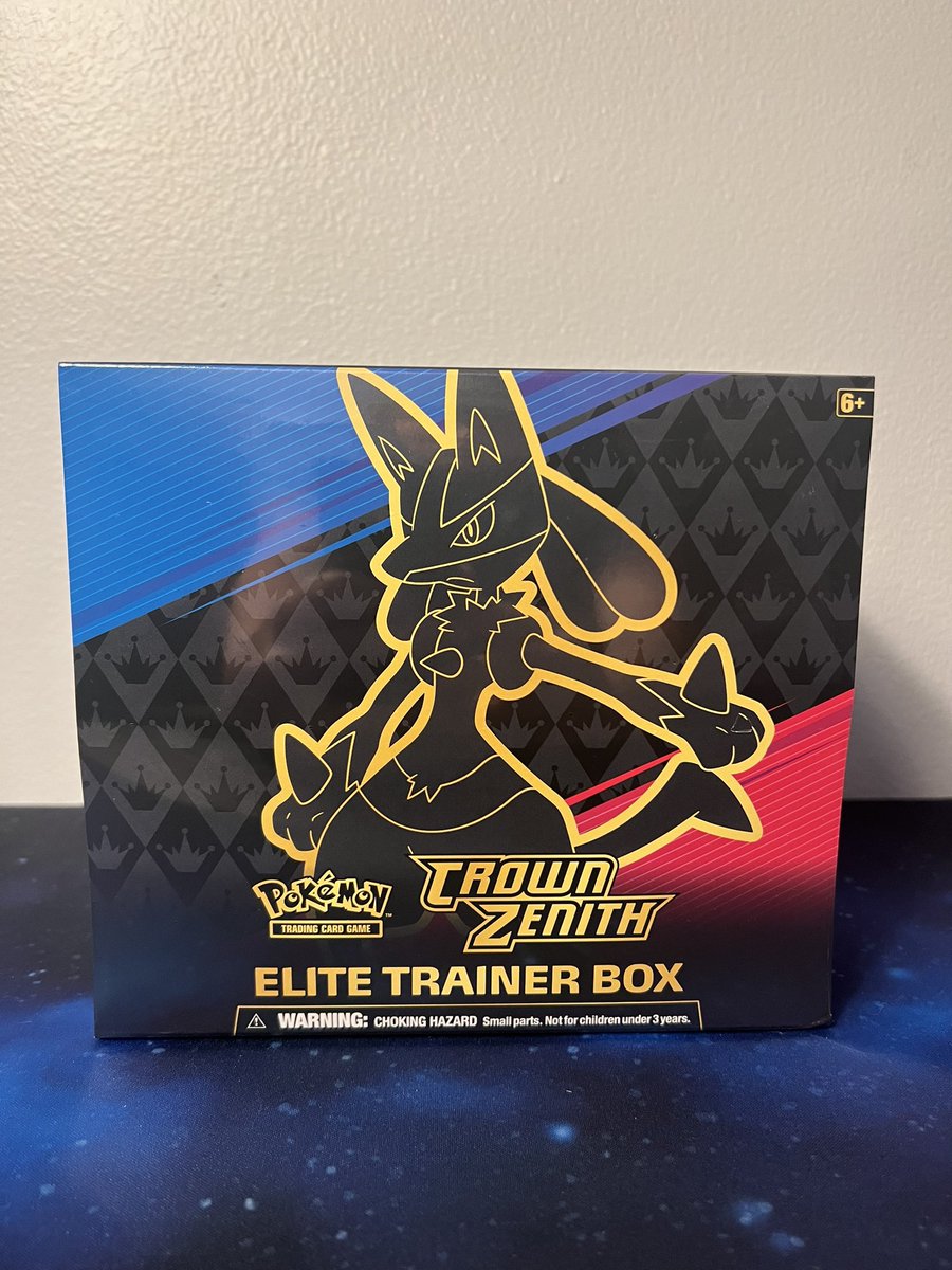 PokeTCGiveaways's tweet image. Win this Crown Zenith ETB! 👑

✅ Follow us and @Collector_Rand 
🔁 RT this post
❤️ LIKE this post

Winner drawn on 16th February! 🗓

#PokemonTCG #PokemonGiveaway
