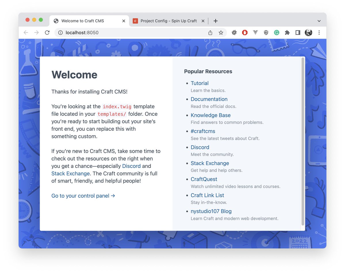 nystudio107's tweet image. 📢 Spin Up Craft 🎉 A little niche project that lets you shrink-wrap an entire Craft CMS project (devops included!)

This lets you distribute working code &amp;amp; projects to others easily

Just two steps to get an entire @craftcms project up &amp;amp; running #craftcms github.com/nystudio107/sp…