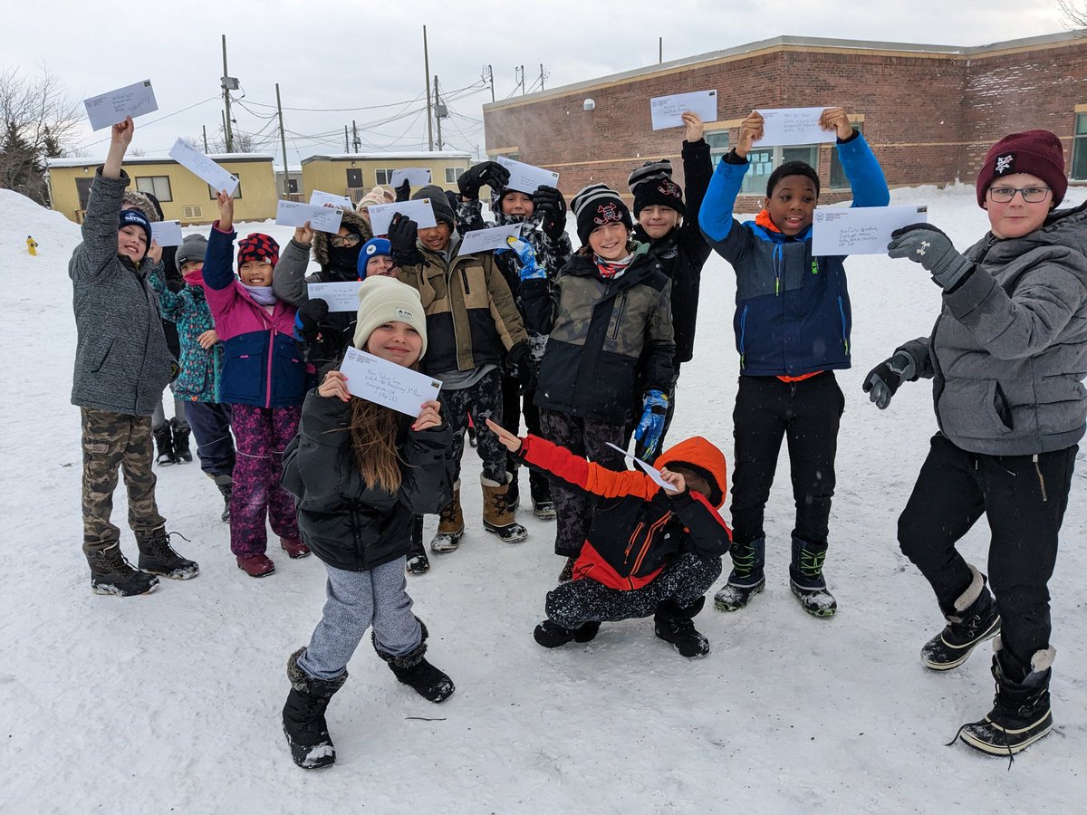 5's wrote letters to MP's as part of their SS Action Plan. They made suggestions and asked for help with issues like poverty, gun violence, food insecurity, the unhoused. Today, they were proud to mail them.
<a href="/AngelsOCSB/">Guardian Angels School</a> 
<a href="/BillBlair/">Bill Blair</a> 
<a href="/SeamusORegan/">Seamus O'Regan Jr</a> 
<a href="/HonAhmedHussen/">Ahmed Hussen</a> 
<a href="/karinagould/">Karina Gould</a>