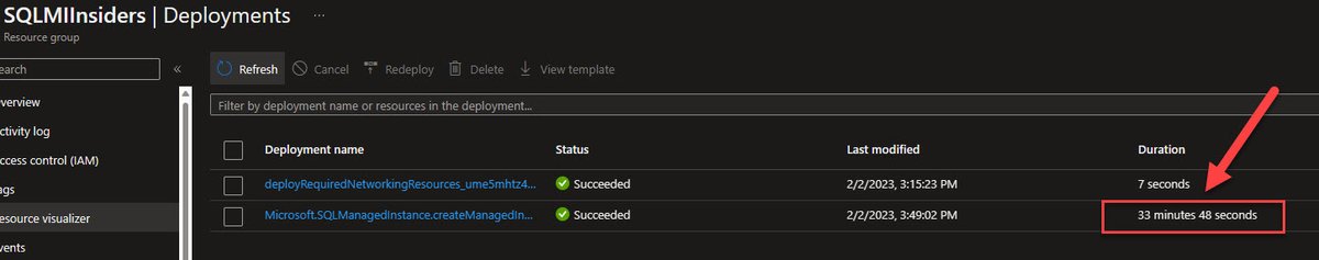SQLBalls's tweet image. Well hot damn.... This is A LOT FASTER!!

#Azure #SQLManagedInstance cc @AzureSQL