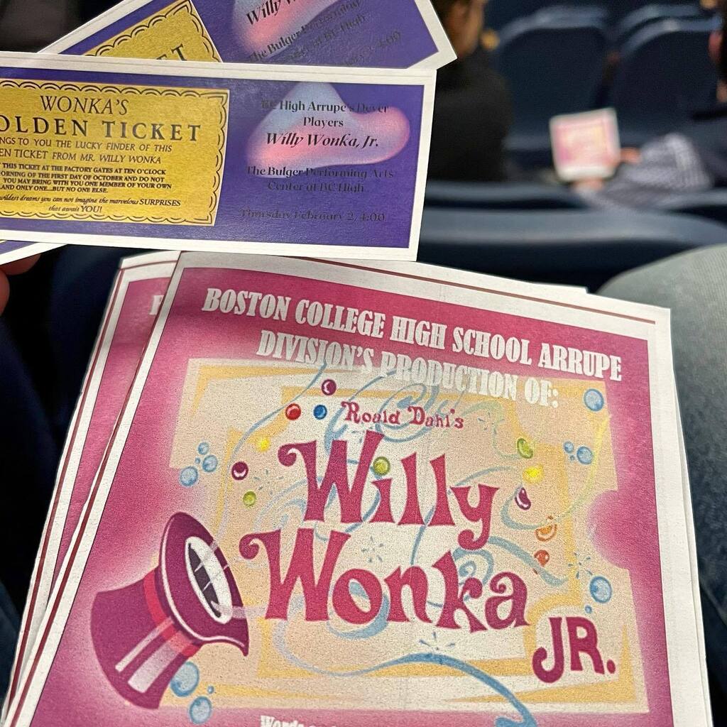 burfeind's tweet image. Bring on the sequins and Oompa Loompas

#bchigh #middleschoolmusical