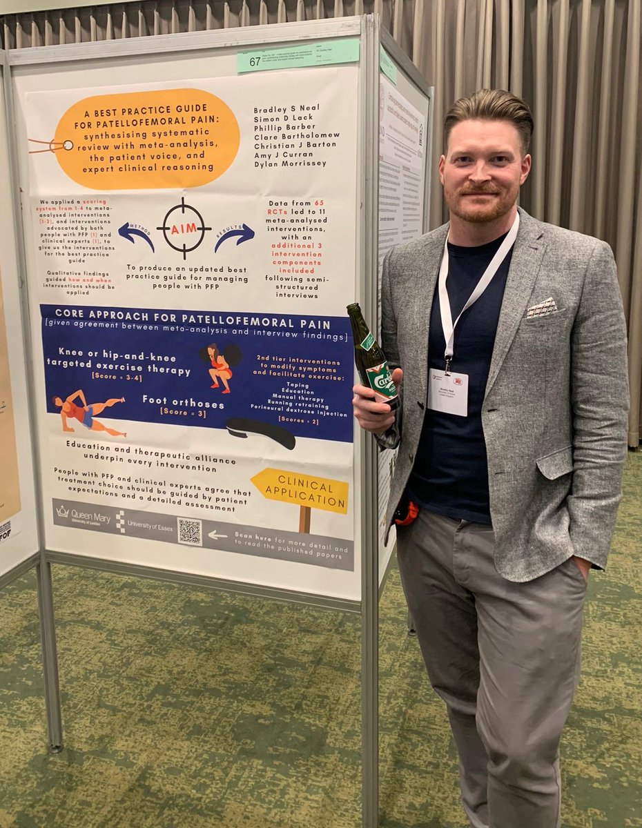 It was a pleasure to present our best practice guide for PFP in the poster competition at #Sportskongres2023 tonight; thanks to all my great colleagues and to <a href="/PPEFcharity/">PPEF</a> for funding our work.