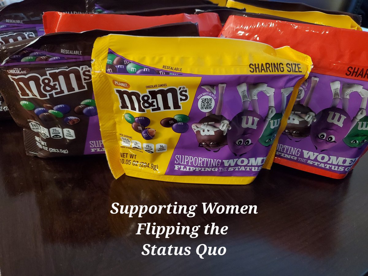 alex22dixon's tweet image. Check out M&amp;amp;M's marked Flipping the Status Quo packages! 👀🍬
Support the next generations of women: lnkd.in/gHTQAHZ5 

$1 from every pack will go toward nonprofit organizations
#flipthestatusquo #mnms 
#FemaleFounderCollective 
#GeenaDavisInstituteonGenderinMedia