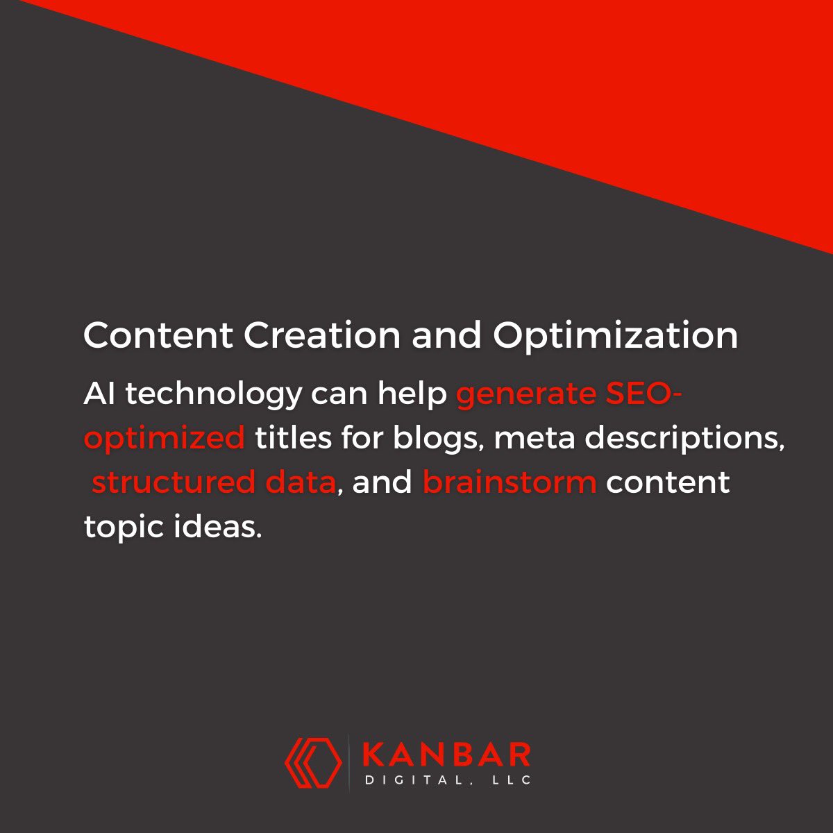 KanbarDigital's tweet photo. With the rise of AI-driven tools like #ChatGPT, marketers now have access to technology that can help improve workplace productivity and build a killer #SEOstrategy that delivers results. 
  
https://t.co/o62mdVZwaj https://t.co/vvRNoLVDoU