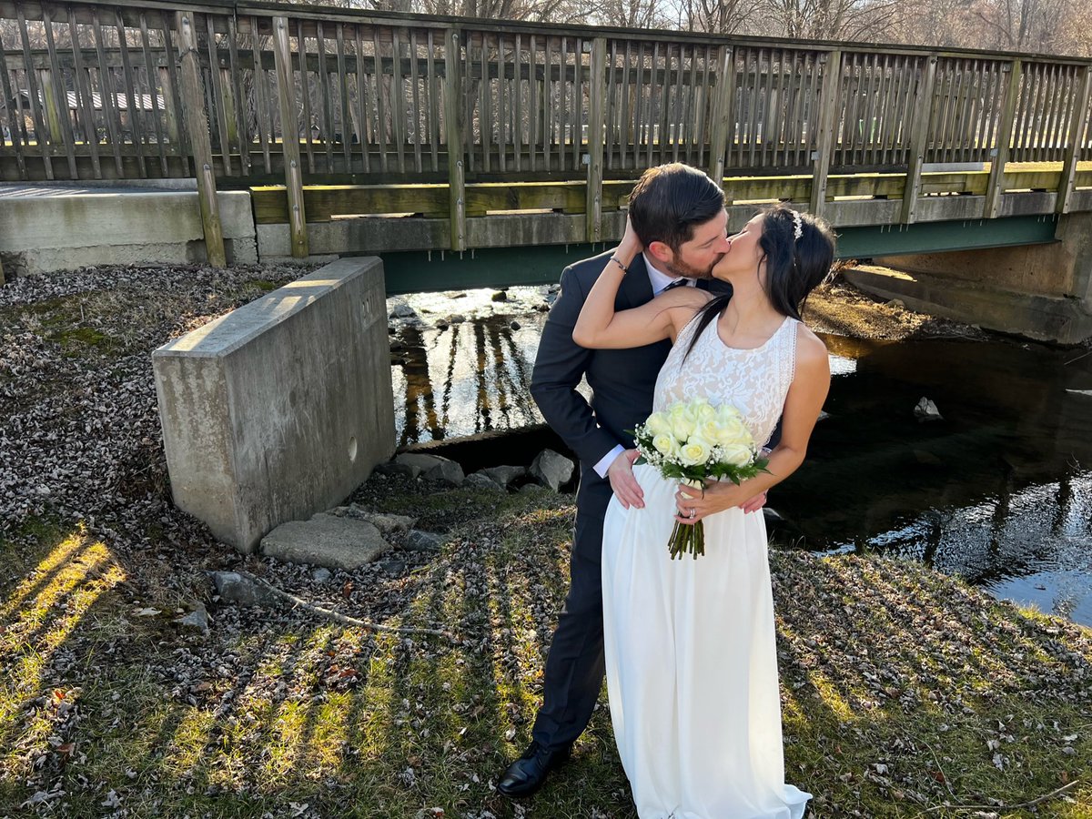 Not sure why but she said I do at the altar 😁❤️ married for life