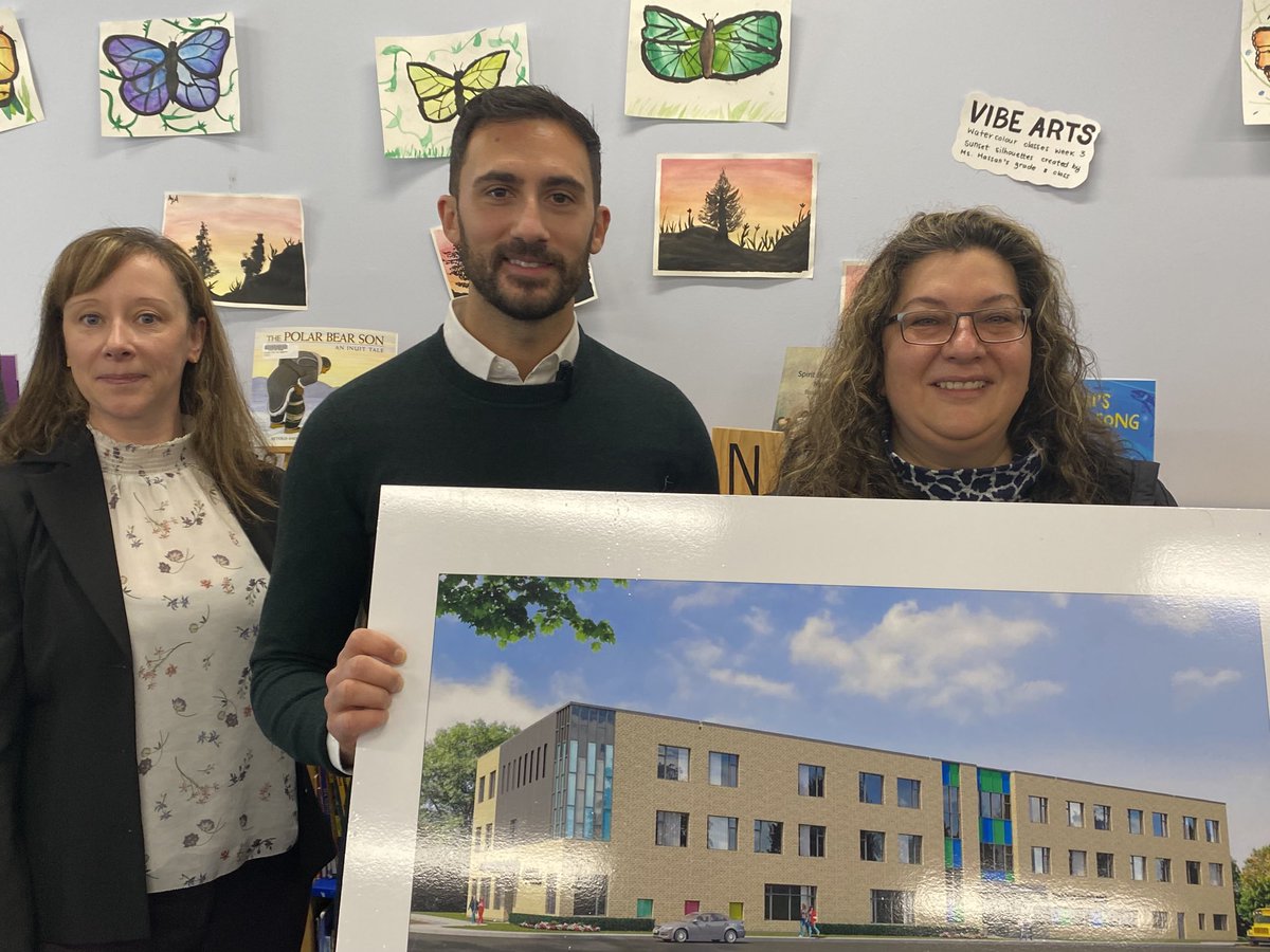 I had the opportunity to meet with Minister of Education Stephen Lecce this morning.