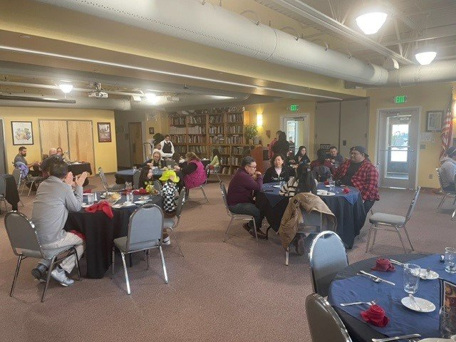 PrincipalGiff's tweet image. Chef Noah&apos;s Korean menu was a hit today!  Packed restaurant and amazing food all prepared and served by @aactreno Culinary students.  #wearewcsd #wcsdproud