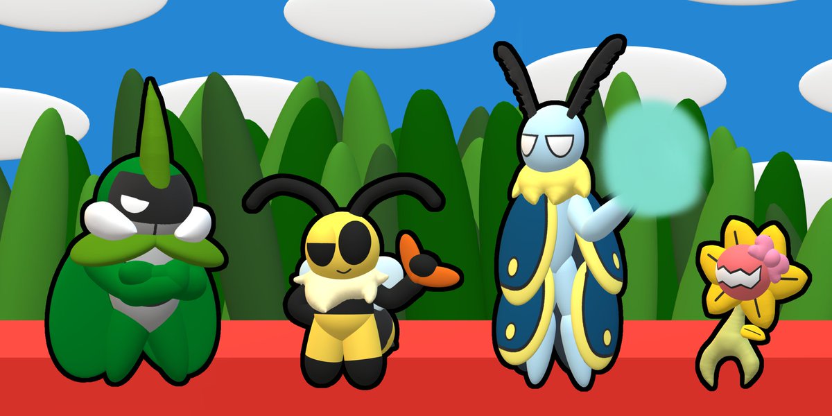 LemmyKirby's tweet photo. #bugfables #bugfablesfanart #bugfablesPaint3d https://t.co/mBSaXnJmAq