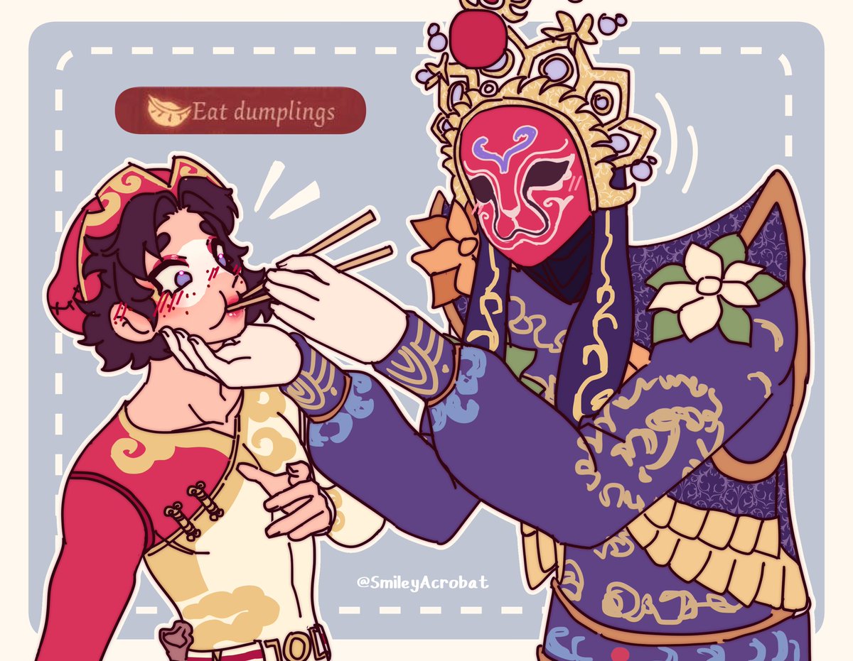 SmileyAcroSFW's tweet photo. #IdentityV #MikeMorton #idvJoker #idvSmileyFace #JokerMike #SmileyMike #マイジョカ #ジョカマイ
🤡🤹
I'm kinda late with the lny stuff, but I just got free time to draw so idc https://t.co/TxN9HsNrJq