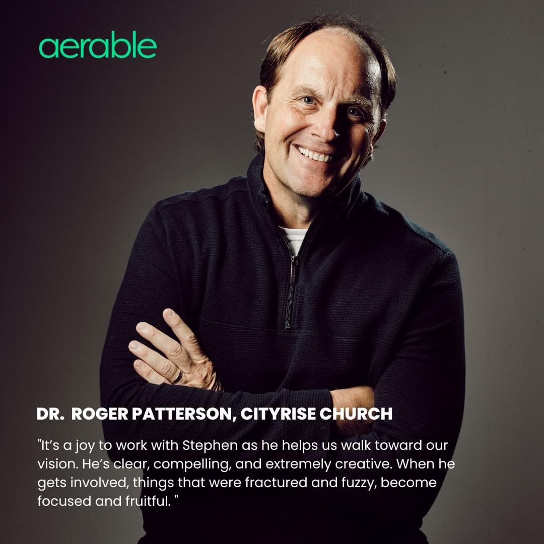 FEEDBACK · It's so awesome to get feedback like this. What an honor to be involved with CityRise in Houston!

#aerable #growyourmission #creativeleadership