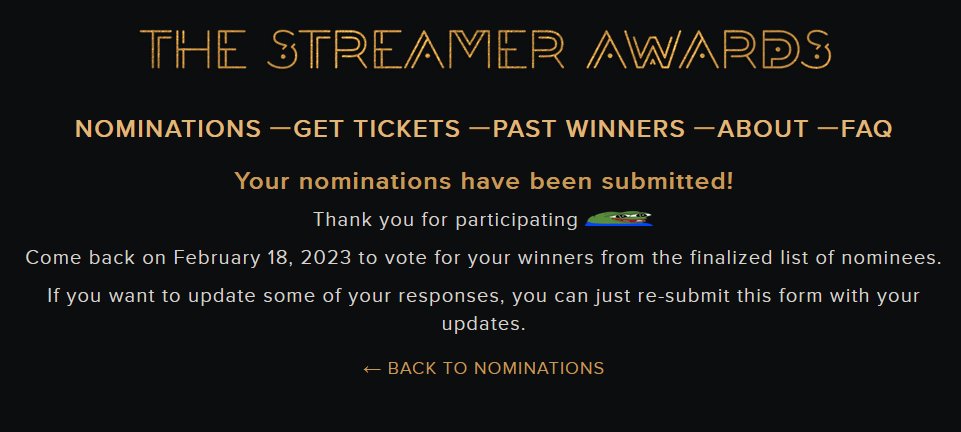So I just voted for @viothegremlin for all categories. LUL #gremlinlife