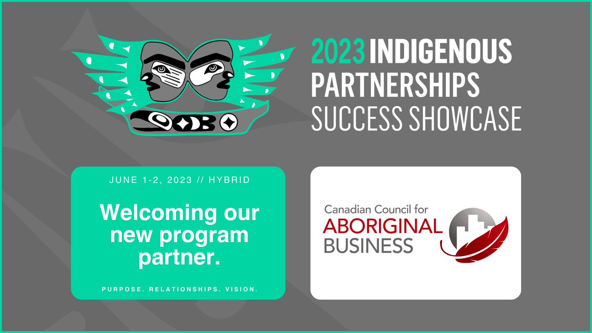 We're thrilled to announce @ccab_national is returning as a partner of #IPSS2023! 🤝 CCAB is a national leader with a mission to promote & enhance a prosperous #Indigenouseconomy through business relationships. Learn more at ccab.com