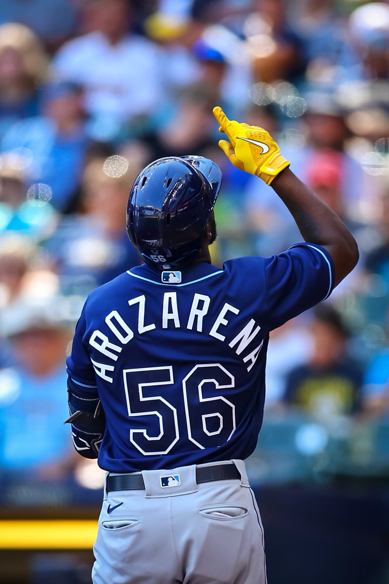 RaysBaseball's tweet photo. Pssst. We're just Randy Arozarena days away from Opening Day https://t.co/zrJiVfaGup