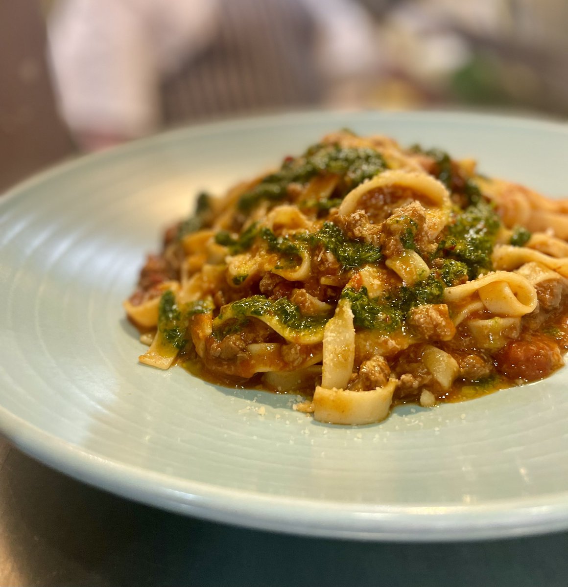 THE beef cheek ragù, with added chimichurri 😍

Who’s dining with us this weekend? 🍷