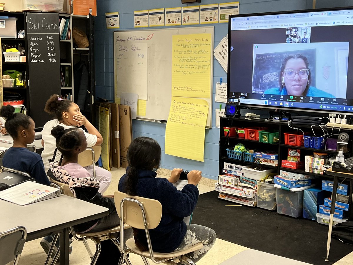 A huge thank you to Ms. Williams from First Stop for speaking with the Leading with Love team about homelessness. This 4th grade team is leading an effort to create care packages for the homeless. This interview will help guide their efforts! <a href="/Graham_Wendy/">Wendy Graham</a>
#gatehsv
#cbu