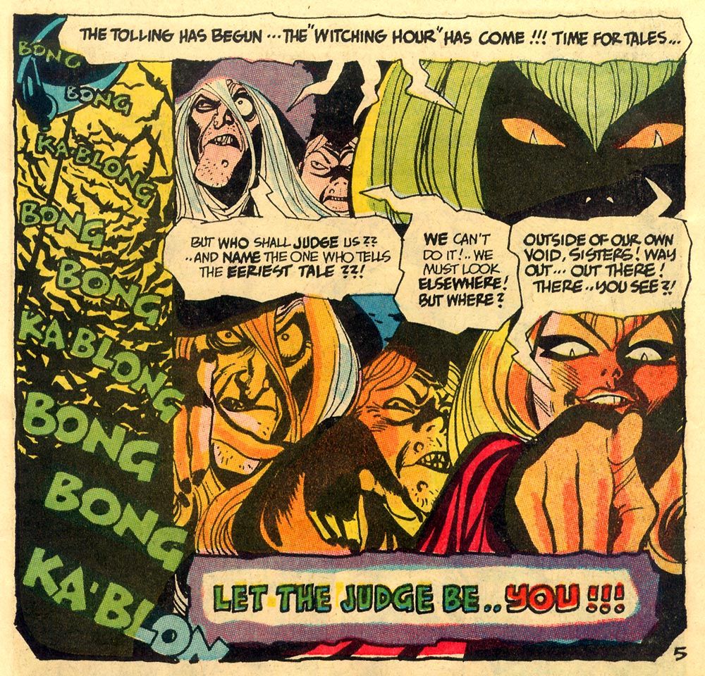 Alex Toth, The Witching Hour #1, 1969.

#AlexToth 
#TheWitchingHour