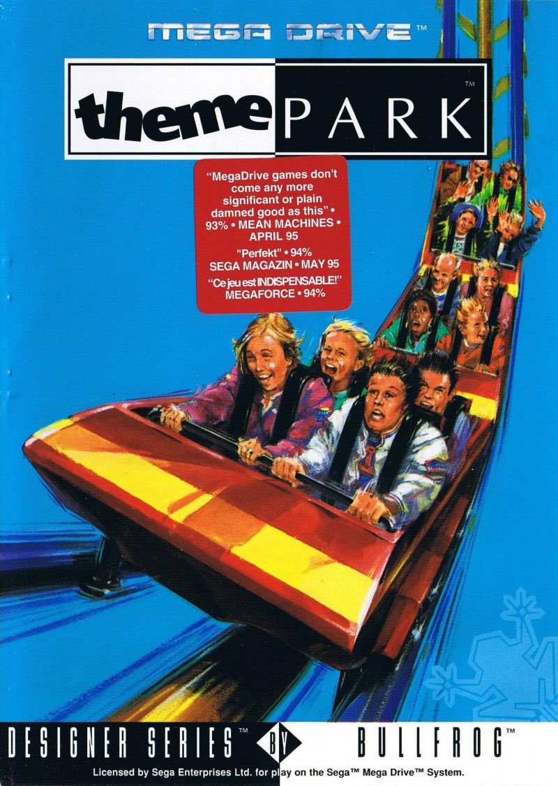 tpmullers's tweet photo. Today’s #RetroGames #RetroPick is Theme Park. I’ve picked the Sega Genesis/Mega Drive version, released in 1995, as it’s the one I eventually owned. I loved this game so much that when I borrowed it from a friend, I got so excited that I fell up the stairs rushing to play it 😂 https://t.co/S3jFiSKTKt