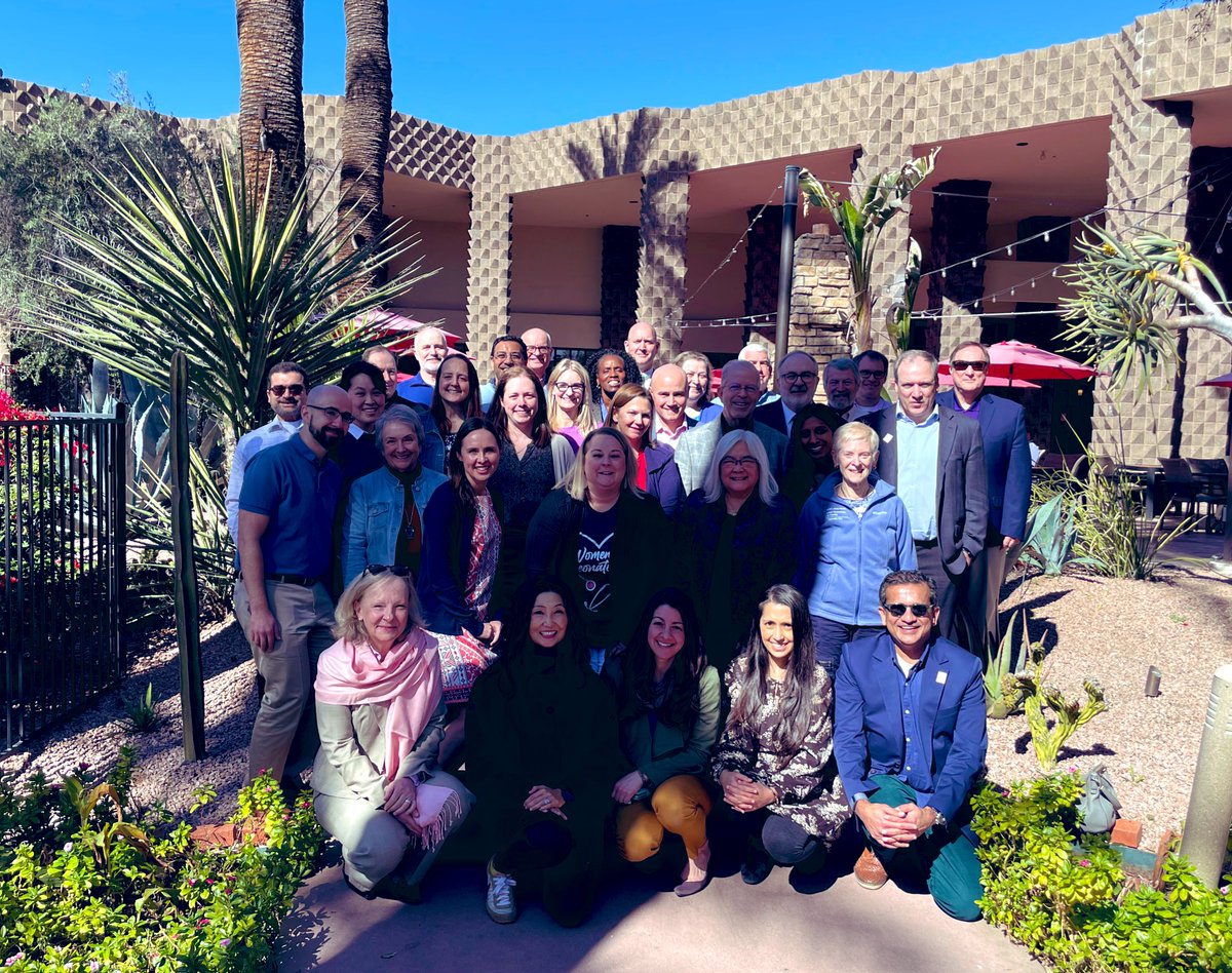 AAPneonatal's tweet photo. Greetings from #WNPPS2023, our annual #SONPM meeting in Scottsdale, AZ
Working our way through our marathon 8-hour meeting!

Love 💗 ,
Your extended Executive Committee! https://t.co/g5hfaPvwka