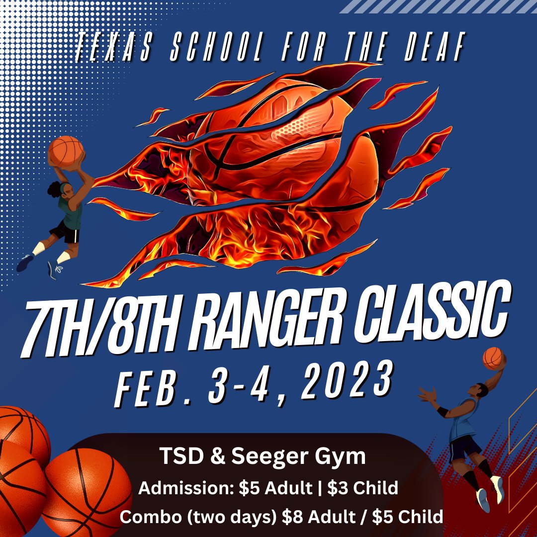 TSDAthletics's tweet photo. Come join us February 3rd and 4th for the 7/8th Ranger Classic Basketball Tournament. On February 4th, we will have all-you-can-eat pancakes, scrambled eggs, bacon, coffee, milk and juice for only $8 or 4 for $25. Get your tickets early! For tournament schedule, scan the QR code! https://t.co/n0bCpE5mRE