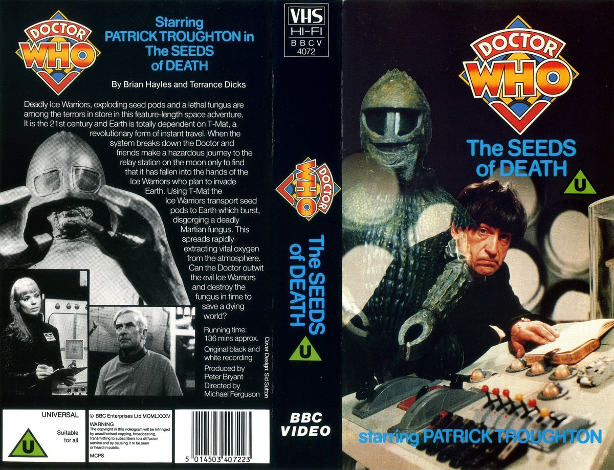 WhosThatGav's tweet image. #nowwatching #DoctorWho #TheSeedsOfDeath 📺