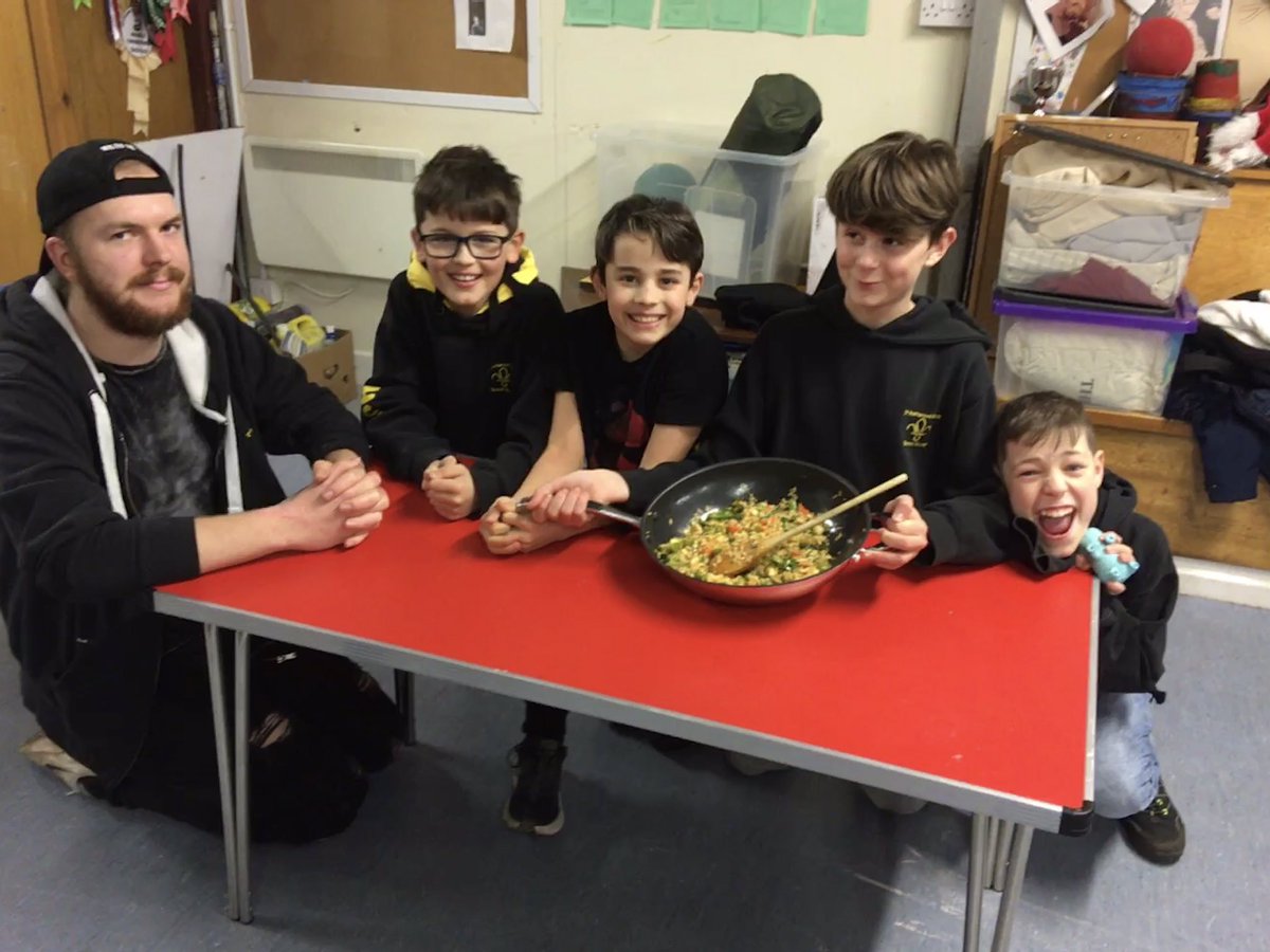 Our #Scouts love cooking &amp; most terms we try food from a different country. Tonight’s Chinese dishes were a great hit! #SkillsForLife