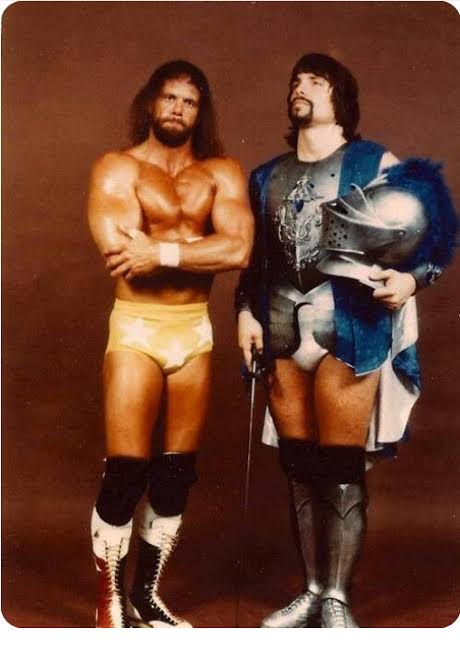 SuperMastodon's tweet photo. Together again, Poffo Brothers. #RIPLannyPoffo #RIPMachoMan https://t.co/55EAYLjI5X