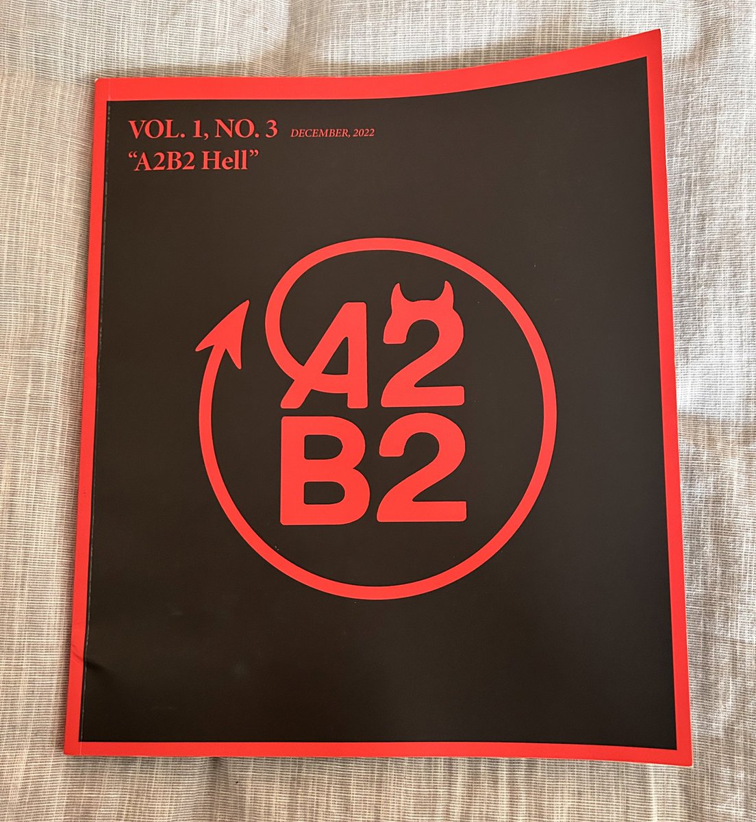 paolabelmonte's tweet photo. Mi Nico consiguió su segunda publicación en la revista estadounidense #A2B2, la edición de diciembre 2022 #Hell ,con su obra Sinner
Estoy re orgullosa y feliz 😃😃 https://t.co/CvdHytseJ3