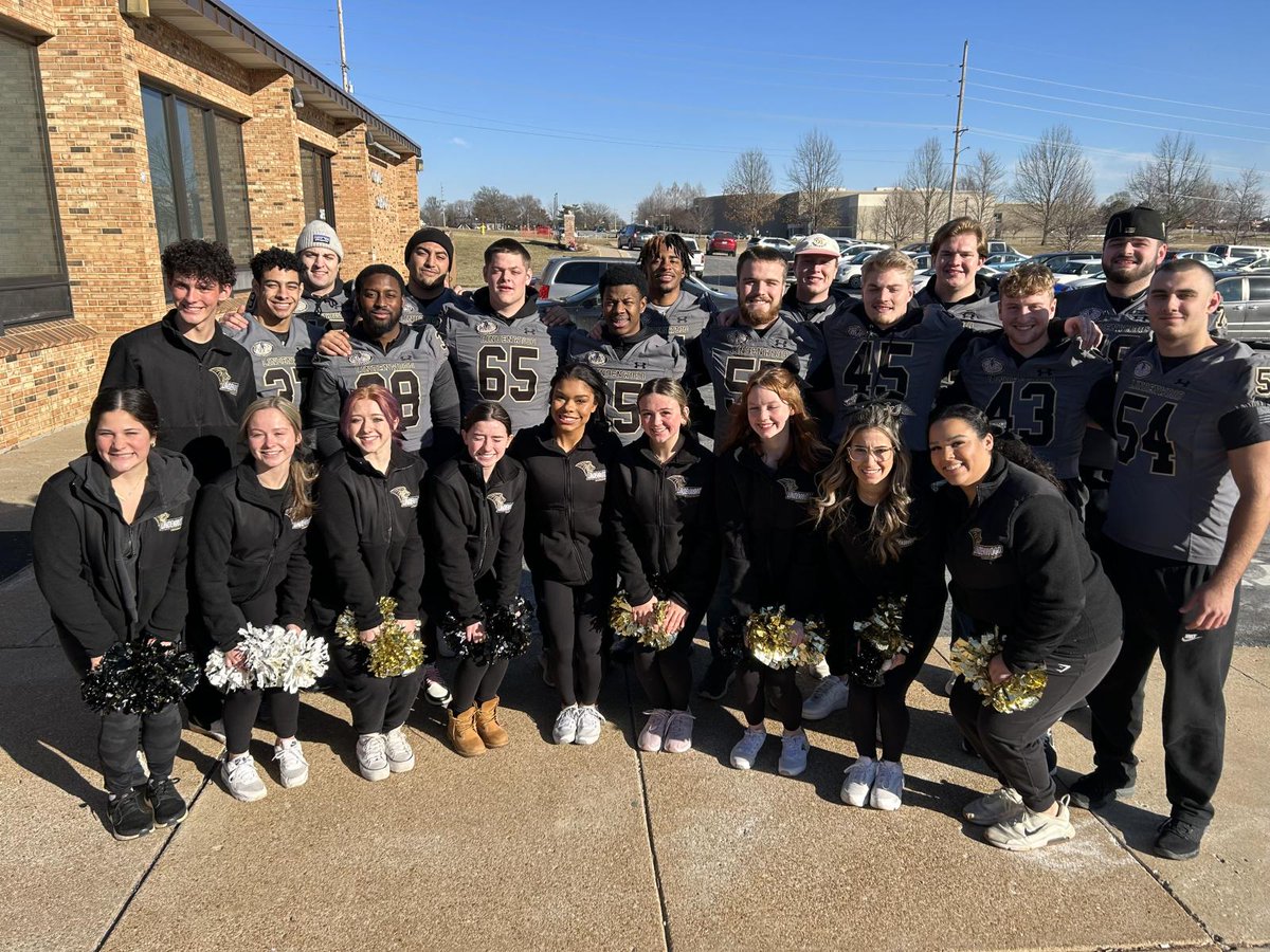 Thank you, St. Cletus School for allowing us to spend some time on campus this afternoon. 

#BetterMenMakeBetterLions