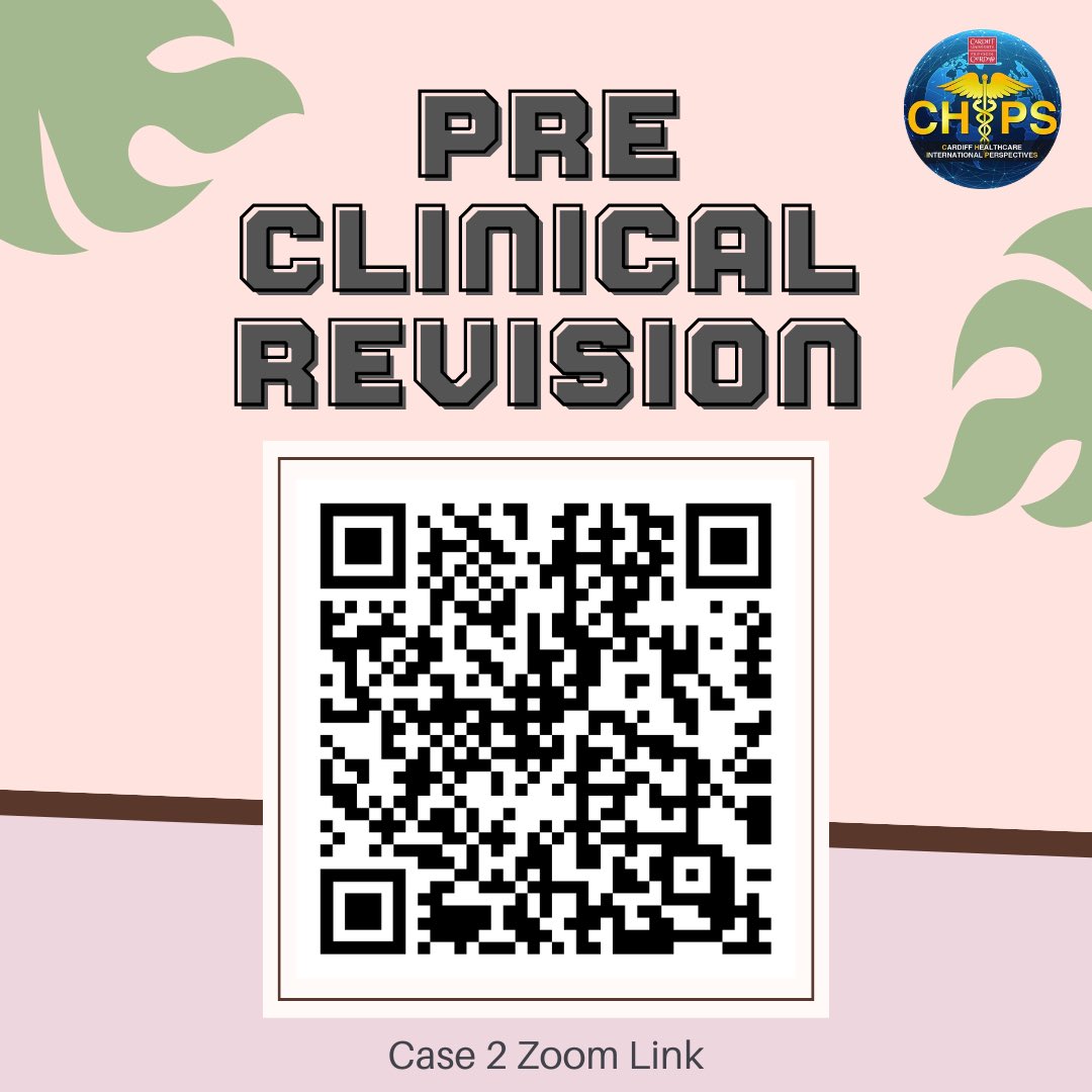chips_cardiff's tweet photo. PRE CLINICAL REVISION: Case 2 Cardiology

📆 7th February 2023 (Tuesday)
🕕 7PM (BST)
🔗 https://t.co/a4EPWA5Tbn https://t.co/o1X34H3dEi