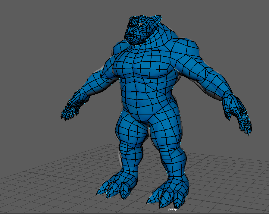 gnollageddon's tweet photo. #uvunwraping and #remeshing in #maya3D oooo boi lol looks kinda funky, I swear it'll look better after baking... I umm swear.. o.o https://t.co/rIKnRGD3EY