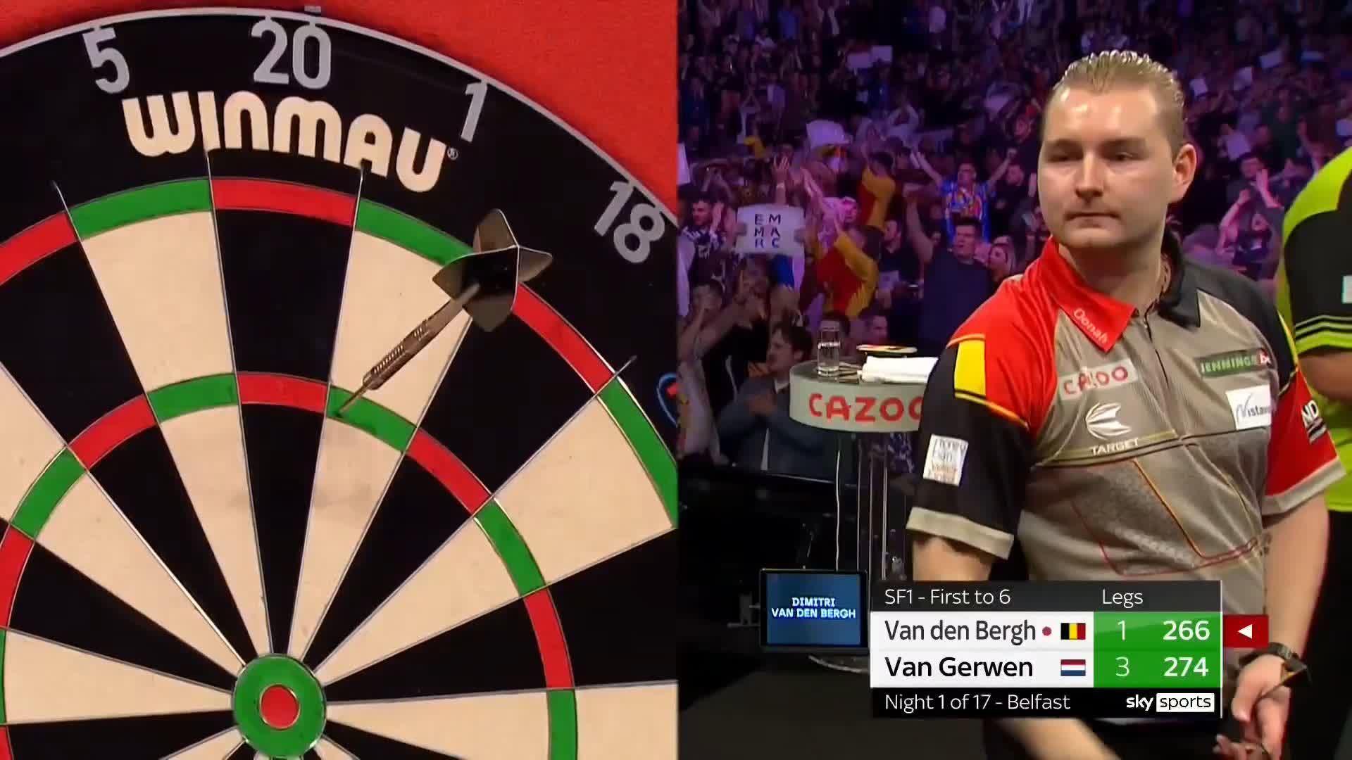PDC Darts on Twitter "127... and game! A brilliant finish from Van den