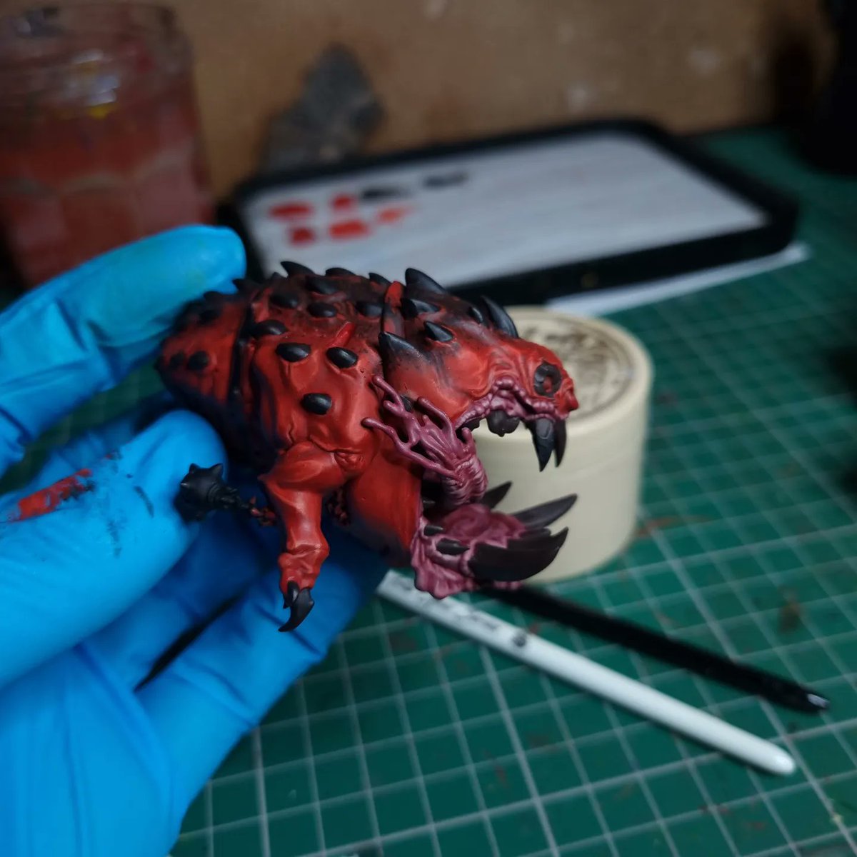 kiesminis's tweet photo. Squigwork!
#warhammer #WarhammerCommunity #PaintingWarhammer https://t.co/SgBYZU42dY