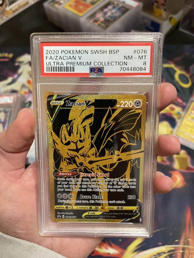 Renegade_Joey's tweet photo. Since PSA gave me a $250 voucher for my last sub which was basically 16 free graded cards… gonna be giving this away! 

All you have to do to win is make sure you’re following and RT this tweet! 

Will choose one lucky person! Shipping free as well! 

Winner chosen Sunday! GL! https://t.co/W3VhVvRfJf