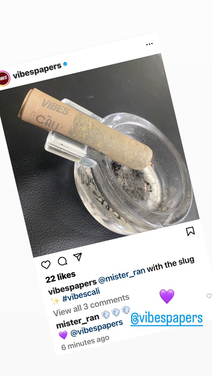 @Vibes_Papers shout out on @instagram 💨💨 Let’s hope @berner415 & @STINJE stop by with a like or RT 💨💨💨 

#VibesPapers #Cookies