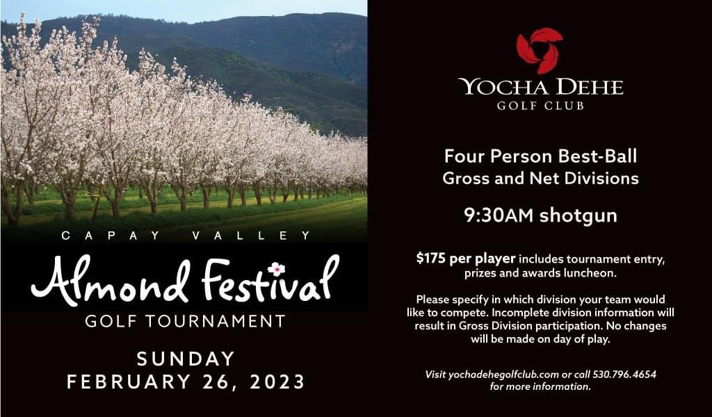 yochadehe's tweet photo. Who is ready for the Capay Valley Almond Festival? Sign up for the golf tournament today at https://t.co/OP2qWwXYtt. Lots of fun activities in the Capay Valley over that weekend! #capayvalley #almondfestival https://t.co/JFuCe9KUtr